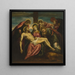 Lamentation - Cercle de Tintoretto — ingelijst kunstwerk aan de muur