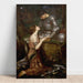 Reproductie van het schilderij Lamia - John William Waterhouse