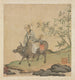 Laozi die een os opheft - Chen Hongshou — weergave van het kunstwerk
