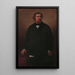 Portret van Francis Walsingham Tracy - Lars Gustaf Sellstedt — ingelijst kunstwerk aan de muur