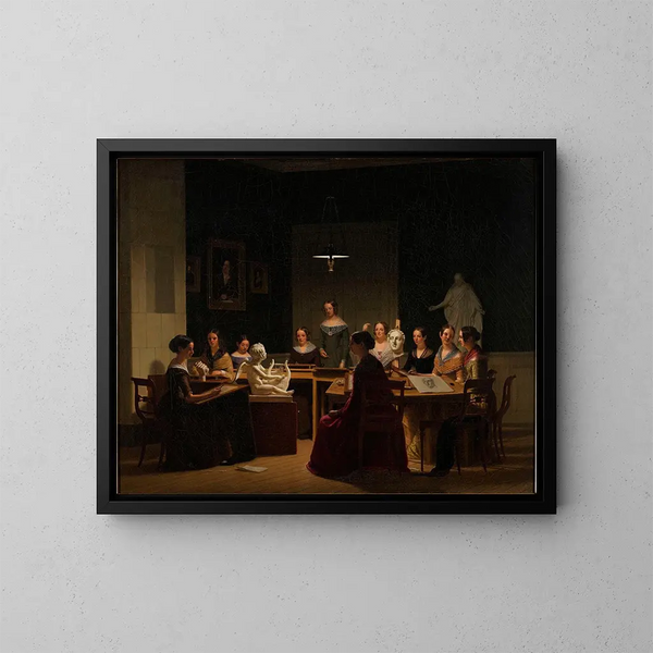 L'école des beaux-arts de Göteborg - Lars Hansen — framed artwork on a wall