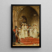 Une cérémonie de mariage - Laslett John Pott — ingelijst kunstwerk aan de muur