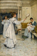 Volant et volant - Laura Theresa Alma-Tadema — weergave van het kunstwerk