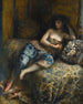 Odalisque - Laurent Gsell — weergave van het kunstwerk
