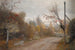 La Route à Mogenstrup, Zélande, herfst - Laurits Andersen Ring — weergave van het kunstwerk