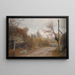 La Route à Mogenstrup, Zélande, herfst - Laurits Andersen Ring — ingelijst kunstwerk aan de muur