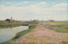 De rivier en de haven in Frederiksværk - Laurits Andersen Ring — weergave van het kunstwerk