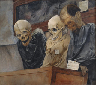Laurits Andersen Ring - Three Skulls from Convento dei Cappucini at Palermo.webp