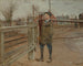 Wachten op de trein - Laurits Andersen Ring — weergave van het kunstwerk