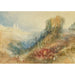Reproductie van het schilderij Lausanne vanaf het westen - Joseph Mallord William Turner