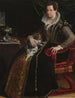 Portret van Costanza Alidosi - Lavinia Fontana — weergave van het kunstwerk