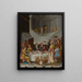 Les Noces de Cana - Lavinia Fontana — framed artwork on a wall