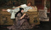 Glaucus en Nydia - Lawrence Alma-Tadema — weergave van het kunstwerk