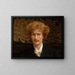 portret van Ignacy Jan Paderewski 1860-1941 - Lawrence Alma-Tadema — ingelijst kunstwerk aan de muur