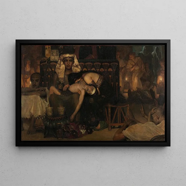 Lawrence AlmaTadema - The Death of the Pharaohs Firstborn Son.webp