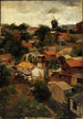 Le Maquis de Montmartre gezien vanaf de Caulaincourtstraat - Lazar Meyer — weergave van het kunstwerk