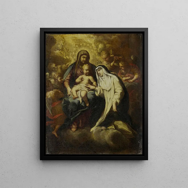 Lazzaro Baldi - The Mystic Marriage of St Rose of Lima.webp
