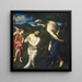 Le Baptême du Christ - Paris Bordone — ingelijst kunstwerk aan de muur