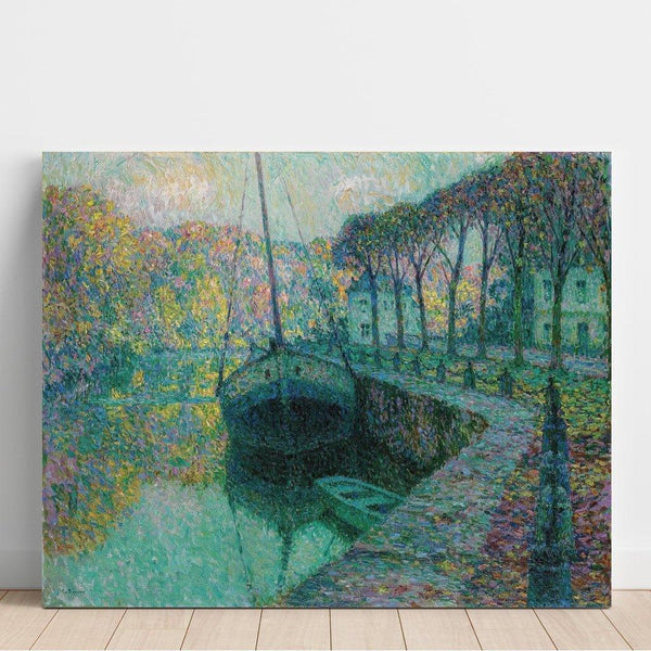 Le Bateau De Sel - Henri Le Sidaner | Reproduction Tableau Décoration murale affiche copie
