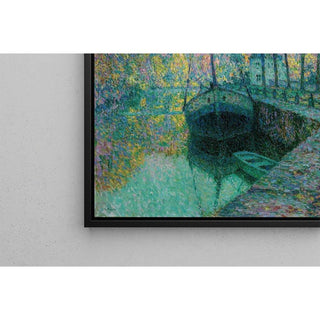 Le Bateau De Sel - Henri Le Sidaner | Reproduction Tableau Décoration murale affiche copie