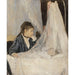 Reproductie van het schilderij Het wiegje van Berthe Morisot