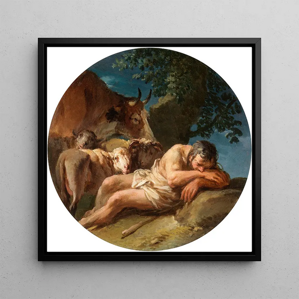 Christian Wilhelm Ernst Dietrich - The Sleeping Shepherd.webp