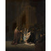 Reproduction of the painting The Canticle of Simeon - Rembrandt van Rijn