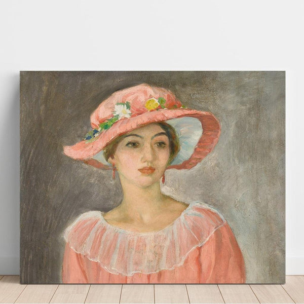 Reproduction of the painting The Pink Hat - Henri Lebasque