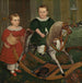 Het houten paard - Robert Peckham — weergave van het kunstwerk