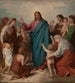 De Christus te midden van kinderen - Charles Henri Hilaire Michel — weergave van het kunstwerk