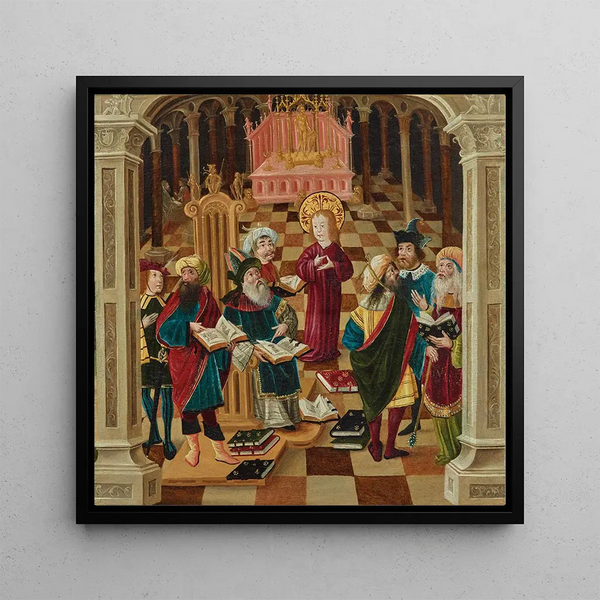 Le Christ parmi les docteurs - École française