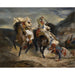 Reproductie van het schilderij Het Gevecht van de Giaour en Hassan - Eugène Delacroix