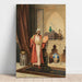 Reproductie van het schilderij De Kenners - Ludwig Deutsch