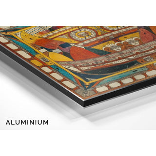 Le Dieu-Père-Géant-Foudre-Transparent - Adolf Wölfli | Reproduction Tableau Décoration murale affiche copie
