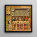 Het banket van Herodes en de onthoofding van Johannes de Doper - Giovanni Baronzio — ingelijst kunstwerk aan de muur