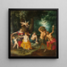 Het feestmaal van Bacchus - Jan Brueghel de Jonge — ingelijst kunstwerk aan de muur