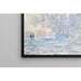 Reproductie van het schilderij Het ijs op Giverny - Claude Monet