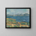 Reproduction of the painting of The Gulf of Marseille seen from L'Estaque - Paul Cézanne