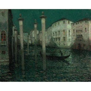 Le Grand Canal, Venise - Henri Le Sidaner | Reproduction Tableau Décoration murale affiche copie