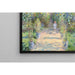 Reproduction of the painting The Garden of Monet in Vétheuil - Claude Monet