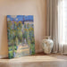 Reproduction of the painting The Garden of Monet in Vétheuil - Claude Monet