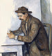 De Kaartspeler - Paul Cézanne — weergave van het kunstwerk