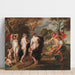 Reproductie van het schilderij De Rechtspraak van Paris - Volgeling van Peter Paul Rubens