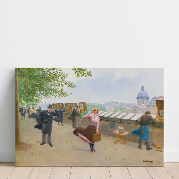 Le Long de la Seine - Jean Béraud | Reproduction Tableau Décoration murale affiche copie