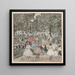 Le Mall, Central Park - Maurice Prendergast — ingelijst kunstwerk aan de muur