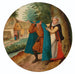 van het blauwe jas - Pieter Brueghel de Jonge — weergave van het kunstwerk