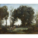 Reproductie van het schilderij De ochtend, Dans van de nimfen - Camille Corot