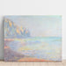 Reproductie van het schilderij De ochtend, mistige tijd, Pourville (Mistige ochtend in Pourville) - Claude Monet
