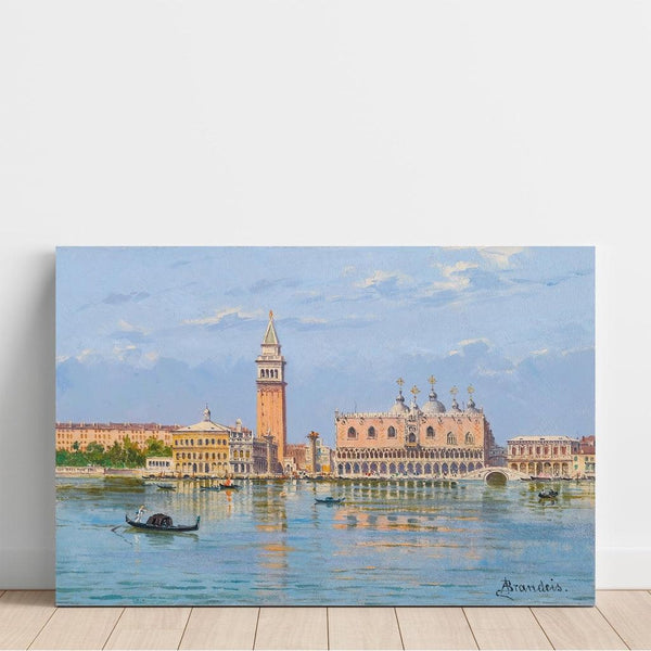 Le Molo, Venise - Antonietta Brandeis | Reproduction Tableau Décoration murale affiche copie