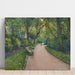 Reproductie van het schilderij Le Parc Monceau - Gustave Caillebotte